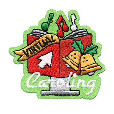 12 Pieces-Virtual Caroling Patch-Free shipping