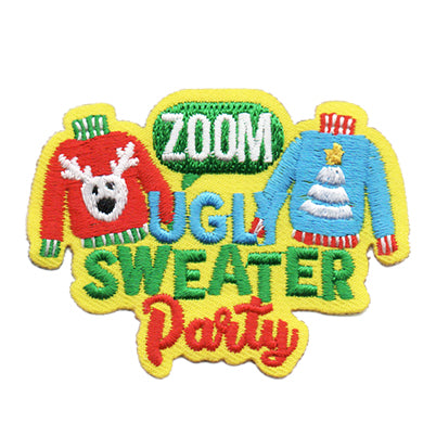 12 Pieces-Zoom Ugly Sweater Party-Free shipping