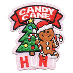 12 Pieces-Candy Cane Hunt Patch-Free shipping