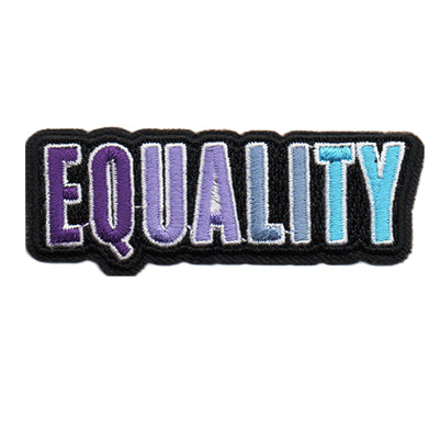 12 Pieces-Equality Patch-Free shipping – Basics Clothing Store