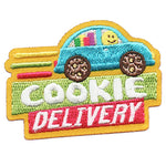 12 Pieces-Cookie Delivery Patch-Free shipping