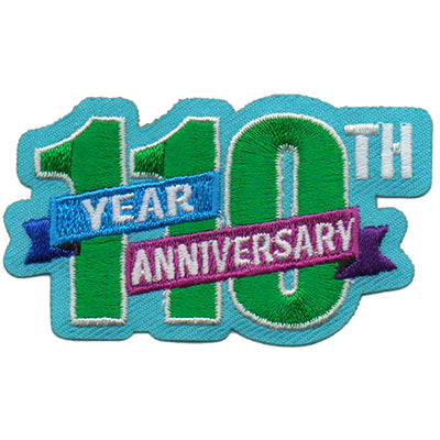 110th Year Anniversary Patch