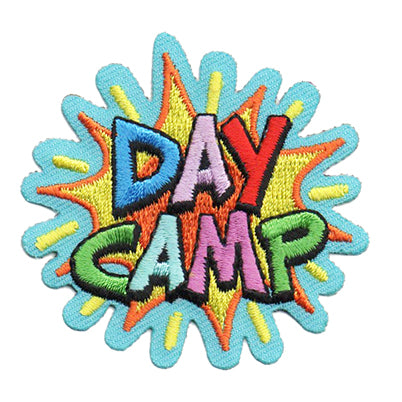 12 Pieces-Day Camp Patch-Free shipping