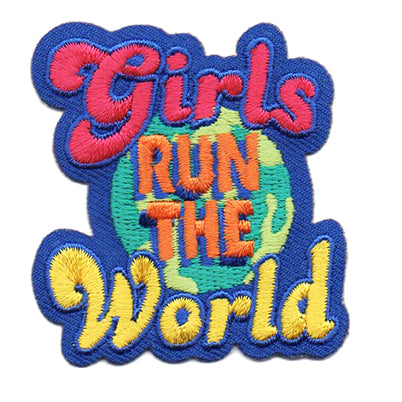 12 Pieces-Girls Run The World Patch-Free shipping