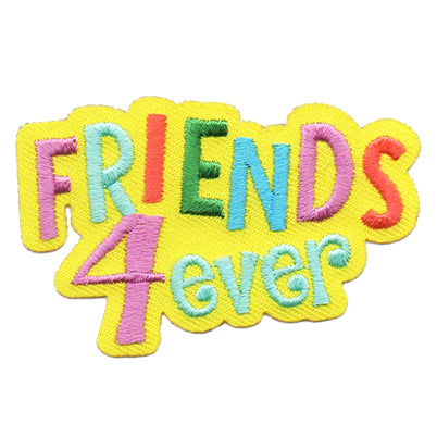 Friends 4ever Patch