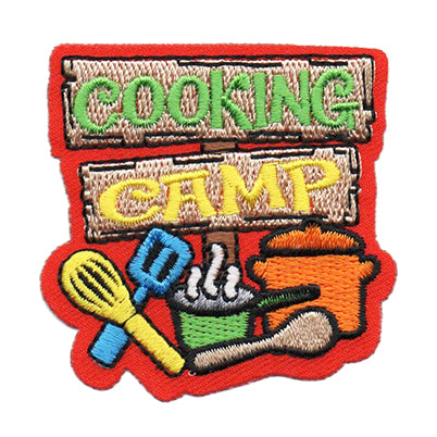 12 Pieces-Cooking Camp Patch-Free shipping