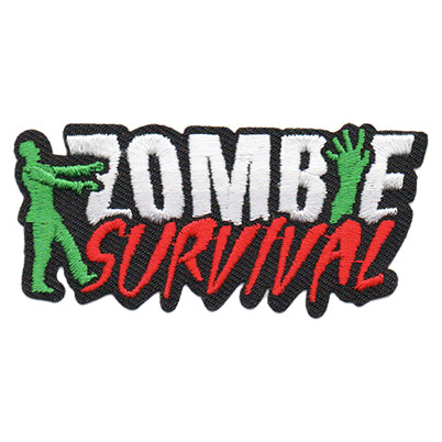12 Pieces -Zombie Survival Patch - Free Shipping