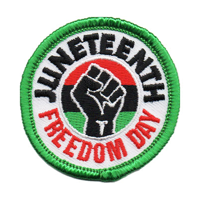 12 Pieces-Juneteenth Freedom Day Patch-Free shipping