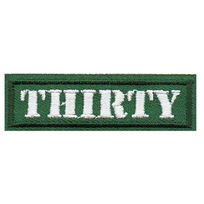 Thirty Miles Bar Patch