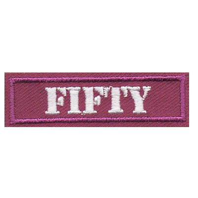 Fifty Miles Bar Patch