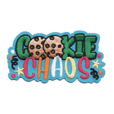 12 Pieces-Cookie Chaos Patch-Free shipping