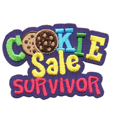 12 Pieces-Cookie Sale Survivor Patch-Free shipping
