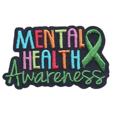 12 Pieces-Mental Health Awareness Patch-Free shipping