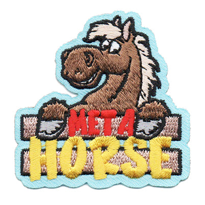 Met A Horse Patch