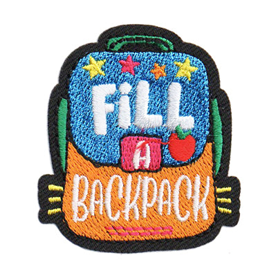 Fill a Backpack Patch