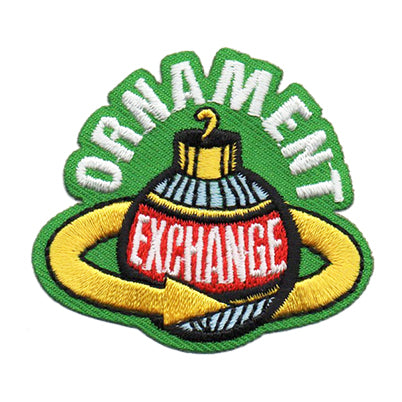 12 Pieces-Ornament Exchange Patch-Free shipping