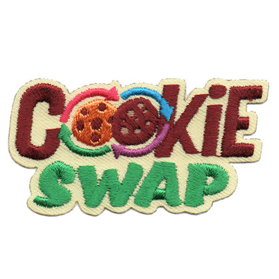 12 Pieces-Cookie Swap Patch-Free shipping