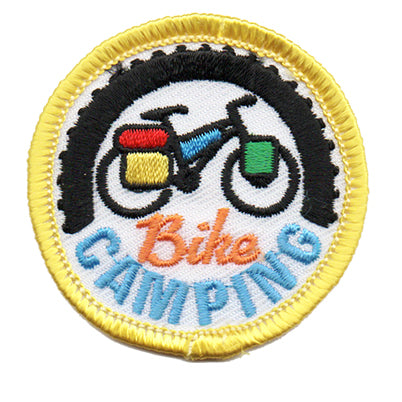 12 Pieces - Bike Camping Patch - Free shipping
