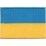 12 Pieces-Ukrainian Flag Patch-Free shipping