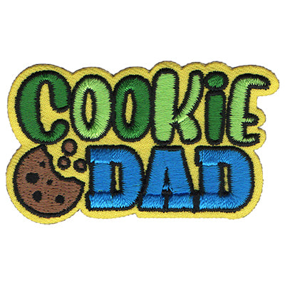12 Pieces-Cookie Dad Patch-Free shipping