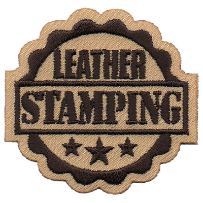 12 Pieces - Leather Stamping Patch - Free Shipping