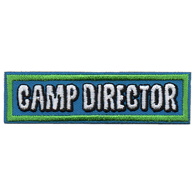 12 Pieces-Camp Director Patch-Free shipping