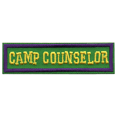 Camp Counselor Patch