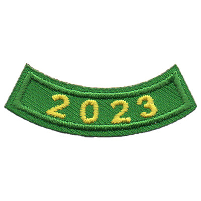 2023 Green Year Rocker Patch