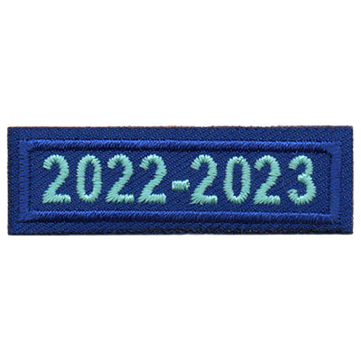 2022-2023 Blue Year Bar Patch