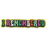 12 Pieces-I remembered Patch-Free shipping