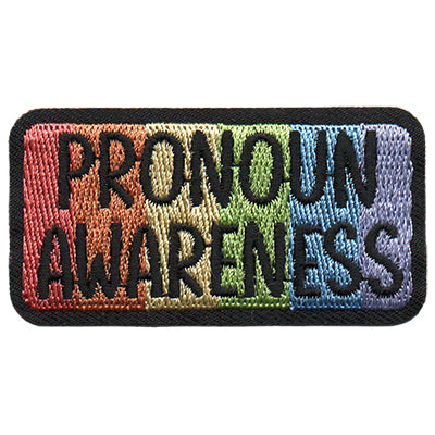 12 Pieces-Pronoun Awareness Patch-Free shipping