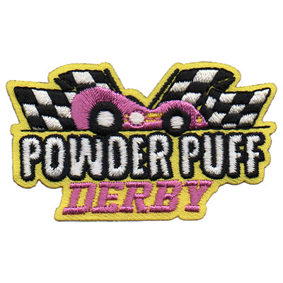 12 Pieces-Powder Puff Derby Patch-Free shipping