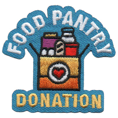 12 Pieces-Food Pantry Patch-Free shipping