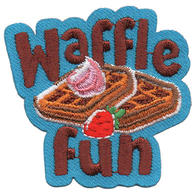 12 Pieces-Waffle Fun Patch-Free shipping