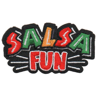 12 Pieces-Salsa Fun Patch-Free shipping