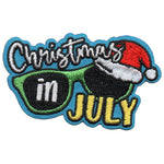 12 Pieces-Christmas in July Patch-Free shipping