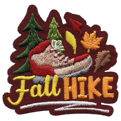 12 Pieces-Fall Hike Patch-Free shipping