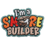 12 Pieces-I'm a S'more Builder Patch-Free shipping