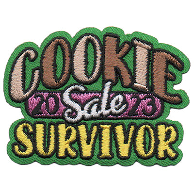 12 Pieces-2023 Cookie Sale Survivor-Free shipping
