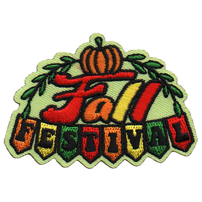 12 Pieces-Fall Festival Patch-Free shipping