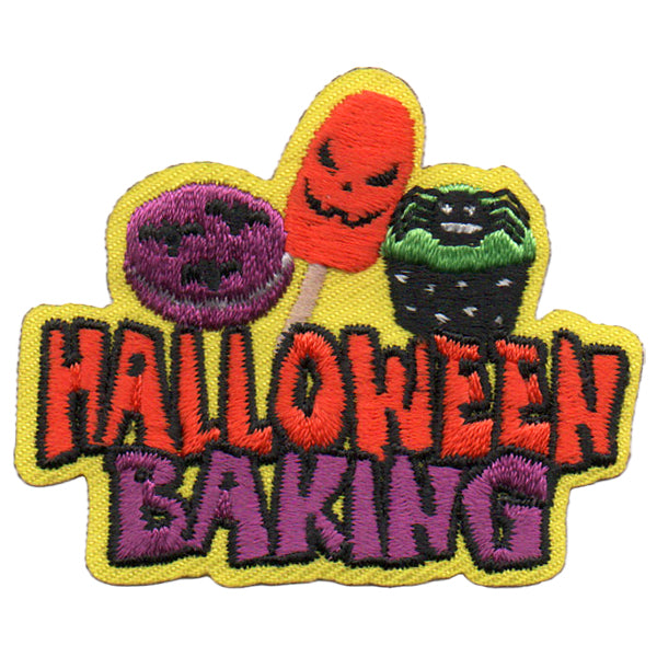 12 Pieces-Halloween Baking Patch-Free Shipping