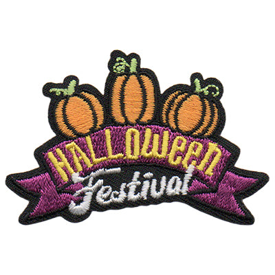 Halloween Festival Patch