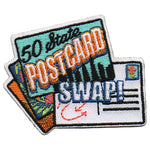 12 Pieces-50 State Postcard Swap-Free shipping