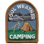 12 Pieces-Foul Weather Camping Patch-Free shipping