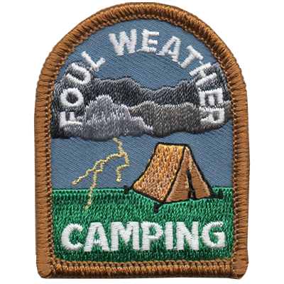 12 Pieces-Foul Weather Camping Patch-Free shipping