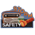 12 Pieces - Storm Safety Patch - Free shipping