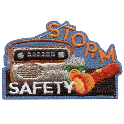 12 Pieces - Storm Safety Patch - Free shipping