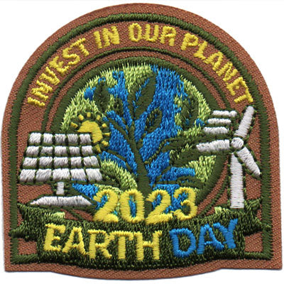 12 Pieces-2023 Earth Day Patch-Free shipping