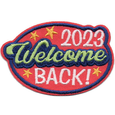 2023 Welcome Back! Patch