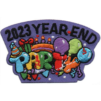 12 Pieces-2023 Year End Party Patch-Free shipping